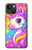 S4057 可愛いユニコーンの漫画 Cute Unicorn Cartoon iPhone 14 バックケース、フリップケース・カバー