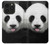 S4049 舌を出した可愛いパンダ Cute Panda Stick Out Tongue iPhone 14 Pro バックケース、フリップケース・カバー