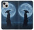 S4034 侍の月夜 Samurai Moon Night iPhone 13 バックケース、フリップケース・カバー