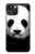 S4049 舌を出した可愛いパンダ Cute Panda Stick Out Tongue iPhone 13 mini バックケース、フリップケース・カバー