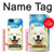 S4064 笑顔の犬 ゴッホの星月夜 Smile Dog Van Gogh Starry Night iPhone 5 5S SE バックケース、フリップケース・カバー