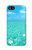 S4066 夏の海のビーチ Summer Ocean Beach iPhone 5 5S SE バックケース、フリップケース・カバー