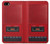S4073 ヴィンテージの赤いカセットプレーヤーのグラフィック Vintage Red Cassette Player Graphic iPhone 5 5S SE バックケース、フリップケース・カバー
