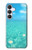 S4066 夏の海のビーチ Summer Ocean Beach Samsung Galaxy S25 FE バックケース、フリップケース・カバー