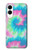 S4033 パステルカラーのタイダイ染め Pastel Color Tie Dye Samsung Galaxy S25 Edge バックケース、フリップケース・カバー