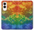S4047 LGBTQカモフラージュ LGBTQ Camouflage Samsung Galaxy S25 Edge バックケース、フリップケース・カバー