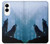S4053 遠吠えする2匹のオオカミのカップル Two Wolves Couple Howling Forest Samsung Galaxy S25 Edge バックケース、フリップケース・カバー