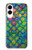 S4071 カラフルな人魚の鱗 Colorful Mermaid Scale Samsung Galaxy S25 Edge バックケース、フリップケース・カバー