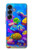S4058 カラフルな水族館 Colorful Aquarium Samsung Galaxy S25 バックケース、フリップケース・カバー