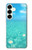 S4066 夏の海のビーチ Summer Ocean Beach Samsung Galaxy S25 Plus バックケース、フリップケース・カバー