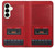 S4073 ヴィンテージの赤いカセットプレーヤーのグラフィック Vintage Red Cassette Player Graphic Samsung Galaxy S25 Plus バックケース、フリップケース・カバー