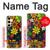 S4043 カラフルな花の漫画 Colorful Flowers Cartoon Samsung Galaxy S24 FE バックケース、フリップケース・カバー