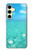 S4066 夏の海のビーチ Summer Ocean Beach Samsung Galaxy S24 FE バックケース、フリップケース・カバー