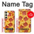 S4067 ハワイアンピザ Hawaiian Pizza Samsung Galaxy S24 バックケース、フリップケース・カバー