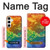 S4047 LGBTQカモフラージュ LGBTQ Camouflage Samsung Galaxy S24 Plus バックケース、フリップケース・カバー