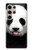 S4049 舌を出した可愛いパンダ Cute Panda Stick Out Tongue Samsung Galaxy S24 Ultra バックケース、フリップケース・カバー