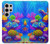 S4058 カラフルな水族館 Colorful Aquarium Samsung Galaxy S24 Ultra バックケース、フリップケース・カバー