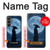 S4034 侍の月夜 Samurai Moon Night Samsung Galaxy S23 FE バックケース、フリップケース・カバー