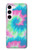S4033 パステルカラーのタイダイ染め Pastel Color Tie Dye Samsung Galaxy S23 バックケース、フリップケース・カバー