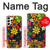 S4043 カラフルな花の漫画 Colorful Flowers Cartoon Samsung Galaxy S23 Plus バックケース、フリップケース・カバー