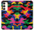S4072 カラフルなカモフラージュ Colorful Camouflage Samsung Galaxy S23 Plus バックケース、フリップケース・カバー