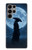 S4034 侍の月夜 Samurai Moon Night Samsung Galaxy S23 Ultra バックケース、フリップケース・カバー