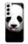 S4049 舌を出した可愛いパンダ Cute Panda Stick Out Tongue Samsung Galaxy S22 バックケース、フリップケース・カバー