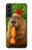 S4068 カピバラ蝶 Capybara Butterfly Samsung Galaxy S22 Plus バックケース、フリップケース・カバー