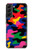 S4072 カラフルなカモフラージュ Colorful Camouflage Samsung Galaxy S22 Plus バックケース、フリップケース・カバー