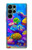 S4058 カラフルな水族館 Colorful Aquarium Samsung Galaxy S22 Ultra バックケース、フリップケース・カバー