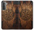S4036 バイキングのヴェグヴィシルの木 Viking Vegvisir Compass Wood Samsung Galaxy S21 5G バックケース、フリップケース・カバー