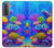 S4058 カラフルな水族館 Colorful Aquarium Samsung Galaxy S21 5G バックケース、フリップケース・カバー