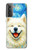 S4064 笑顔の犬 ゴッホの星月夜 Smile Dog Van Gogh Starry Night Samsung Galaxy S21 Plus 5G, Galaxy S21+ 5G バックケース、フリップケース・カバー