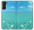 S4066 夏の海のビーチ Summer Ocean Beach Samsung Galaxy S21 Plus 5G, Galaxy S21+ 5G バックケース、フリップケース・カバー