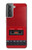 S4073 ヴィンテージの赤いカセットプレーヤーのグラフィック Vintage Red Cassette Player Graphic Samsung Galaxy S21 Plus 5G, Galaxy S21+ 5G バックケース、フリップケース・カバー
