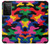 S4072 カラフルなカモフラージュ Colorful Camouflage Samsung Galaxy S21 Ultra 5G バックケース、フリップケース・カバー
