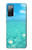 S4066 夏の海のビーチ Summer Ocean Beach Samsung Galaxy S20 FE バックケース、フリップケース・カバー