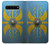 S4052 青いローマの盾 Blue Roman Shield Samsung Galaxy S10 5G バックケース、フリップケース・カバー