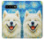 S4064 笑顔の犬 ゴッホの星月夜 Smile Dog Van Gogh Starry Night Samsung Galaxy S10 バックケース、フリップケース・カバー