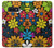 S4043 カラフルな花の漫画 Colorful Flowers Cartoon Samsung Galaxy S10e バックケース、フリップケース・カバー