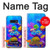 S4058 カラフルな水族館 Colorful Aquarium Samsung Galaxy S10e バックケース、フリップケース・カバー