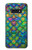 S4071 カラフルな人魚の鱗 Colorful Mermaid Scale Samsung Galaxy S10e バックケース、フリップケース・カバー