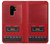 S4073 ヴィンテージの赤いカセットプレーヤーのグラフィック Vintage Red Cassette Player Graphic Samsung Galaxy S9 Plus バックケース、フリップケース・カバー