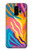 S4037 カラフルなシマウマ柄 Colorful Zebra Pattern Samsung Galaxy S9 バックケース、フリップケース・カバー
