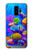 S4058 カラフルな水族館 Colorful Aquarium Samsung Galaxy S9 バックケース、フリップケース・カバー