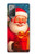 S4046 ハッピーサンタ Happy Santa Samsung Galaxy Note 20 バックケース、フリップケース・カバー