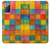 S4077 水彩画 カラフルなチェック柄 Water Color Painting Colorful Check Pattern Samsung Galaxy Note 20 バックケース、フリップケース・カバー
