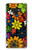 S4043 カラフルな花の漫画 Colorful Flowers Cartoon Note 9 Samsung Galaxy Note9 バックケース、フリップケース・カバー