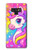 S4057 可愛いユニコーンの漫画 Cute Unicorn Cartoon Note 9 Samsung Galaxy Note9 バックケース、フリップケース・カバー
