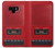 S4073 ヴィンテージの赤いカセットプレーヤーのグラフィック Vintage Red Cassette Player Graphic Note 9 Samsung Galaxy Note9 バックケース、フリップケース・カバー
